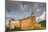 Romania, Transylvania, Brasov, Brasov Citadel, Sunset-Walter Bibikow-Mounted Photographic Print