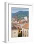 Romania, Transylvania, Brasov, City with Black Church and Town Hall-Walter Bibikow-Framed Photographic Print