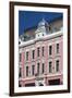 Romania, Transylvania, Brasov, Romanian National Bank Building-Walter Bibikow-Framed Photographic Print