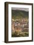 Romania, Transylvania, Brasov, View from the Brasov Citadel, Sunset-Walter Bibikow-Framed Photographic Print