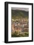 Romania, Transylvania, Brasov, View from the Brasov Citadel, Sunset-Walter Bibikow-Framed Photographic Print