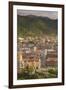 Romania, Transylvania, Brasov, View from the Brasov Citadel, Sunset-Walter Bibikow-Framed Photographic Print