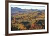 Romania, Transylvania, Carpathian Mountains, Magura, Piatra Craiului National Park. Fall colors.-Emily Wilson-Framed Photographic Print