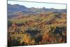 Romania, Transylvania, Carpathian Mountains, Magura, Piatra Craiului National Park. Fall colors.-Emily Wilson-Mounted Photographic Print