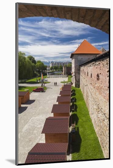 Romania, Transylvania, Fagaras, Fagaras Citadel, Exterior View-Walter Bibikow-Mounted Photographic Print