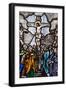 Romania, Transylvania, Greco-Catholic Cathedral, Stained Glass Window-Walter Bibikow-Framed Photographic Print