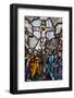 Romania, Transylvania, Greco-Catholic Cathedral, Stained Glass Window-Walter Bibikow-Framed Photographic Print