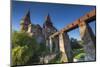 Romania, Transylvania, Hunedoara, Corvin Castle, Dawn-Walter Bibikow-Mounted Photographic Print