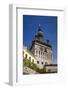 Romania, Transylvania, Sighisoara, Clock Tower, Built in 1280, Morning-Walter Bibikow-Framed Photographic Print