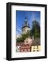 Romania, Transylvania, Sighisoara, Clock Tower, Built in 1280, Morning-Walter Bibikow-Framed Photographic Print