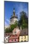 Romania, Transylvania, Sighisoara, Clock Tower, Built in 1280, Morning-Walter Bibikow-Mounted Photographic Print