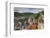 Romania, Transylvania, Sighisoara, Elevated City View from Clock Tower-Walter Bibikow-Framed Photographic Print