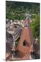 Romania, Transylvania, Sighisoara, Elevated City View from Clock Tower-Walter Bibikow-Mounted Photographic Print