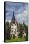 Romania, Transylvania, Sinaia, Peles Castle, Built 1875-1914-Walter Bibikow-Framed Stretched Canvas