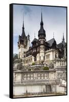 Romania, Transylvania, Sinaia, Peles Castle, Built 1875-1914-Walter Bibikow-Framed Stretched Canvas