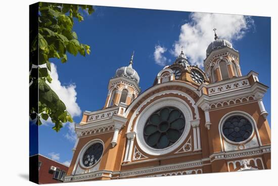 Romania, Transylvania, Targu Mures, Synagogue-Walter Bibikow-Stretched Canvas