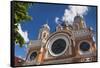 Romania, Transylvania, Targu Mures, Synagogue-Walter Bibikow-Framed Stretched Canvas