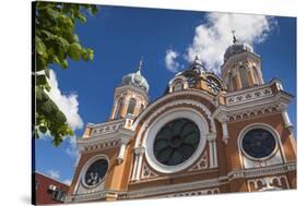 Romania, Transylvania, Targu Mures, Synagogue-Walter Bibikow-Stretched Canvas