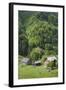 Romania, Transylvania, Tihuta Pass, Mountain Buildings of the Pass-Walter Bibikow-Framed Photographic Print