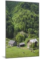 Romania, Transylvania, Tihuta Pass, Mountain Buildings of the Pass-Walter Bibikow-Mounted Photographic Print