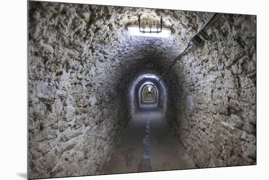 Romania, Transylvania, Turda, Turda Salt Mine, Interior Passageway-Walter Bibikow-Mounted Premium Photographic Print