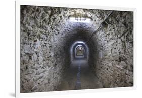 Romania, Transylvania, Turda, Turda Salt Mine, Interior Passageway-Walter Bibikow-Framed Photographic Print