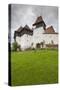 Romania, Transylvania, Viscri, Fortified Saxon Church-Walter Bibikow-Stretched Canvas