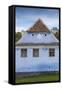 Romania, Transylvania, Viscri, Traditional Romanian Village, Supported by Prince Charles of England-Walter Bibikow-Framed Stretched Canvas