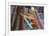 Romania, Vatra Modovitei. Ciumarna village. Weaving tools of the trade.-Emily Wilson-Framed Photographic Print