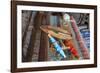 Romania, Vatra Modovitei. Ciumarna village. Weaving tools of the trade.-Emily Wilson-Framed Photographic Print