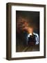 Romania, Viseu de Sus, Wood-burning steam locomotive.-Emily Wilson-Framed Photographic Print