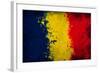 Romanian Flag-igor stevanovic-Framed Art Print