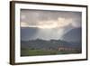 Romanian Landscape in the Carpathian Mountains Near Bran Castle at Pestera, Transylvania, Romania-Matthew Williams-Ellis-Framed Photographic Print