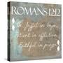 Romans 12-12-Taylor Greene-Stretched Canvas