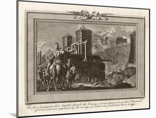 Romans Besiege Jerusalem-null-Mounted Art Print