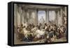 Romans During the Decadence, 1847-Thomas Couture-Framed Stretched Canvas