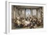 Romans During the Decadence, 1847-Thomas Couture-Framed Premium Giclee Print