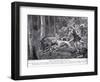 Romans Hunting Wild Boar-George Derville Rowlandson-Framed Giclee Print