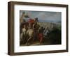 Romans Nearly Overpower the Army of Julius Civilis Through the Treachery of a Batavian-Otto van Veen-Framed Art Print