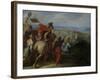 Romans Nearly Overpower the Army of Julius Civilis Through the Treachery of a Batavian-Otto van Veen-Framed Art Print