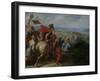 Romans Nearly Overpower the Army of Julius Civilis Through the Treachery of a Batavian-Otto van Veen-Framed Art Print