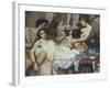 Romans of Decadence, 1847-Thomas Couture-Framed Giclee Print