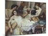 Romans of Decadence, 1847-Thomas Couture-Mounted Giclee Print