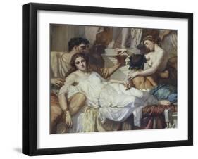 Romans of Decadence, 1847-Thomas Couture-Framed Giclee Print