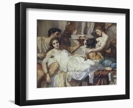 Romans of Decadence, 1847-Thomas Couture-Framed Giclee Print