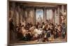 Romans of the Decadence, by Thomas Couture,-Thomas Couture-Mounted Art Print