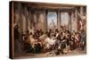 Romans of the Decadence, by Thomas Couture,-Thomas Couture-Stretched Canvas