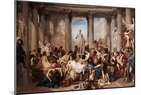 Romans of the Decadence-Thomas Couture-Mounted Art Print