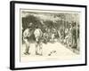 Romans Playing Bowls-null-Framed Giclee Print