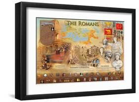 Romans-null-Framed Art Print